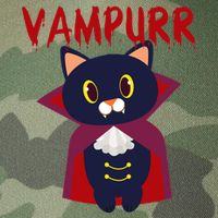 Vampurr Vampire Cat Legacy Tie Dye Trucker Hat