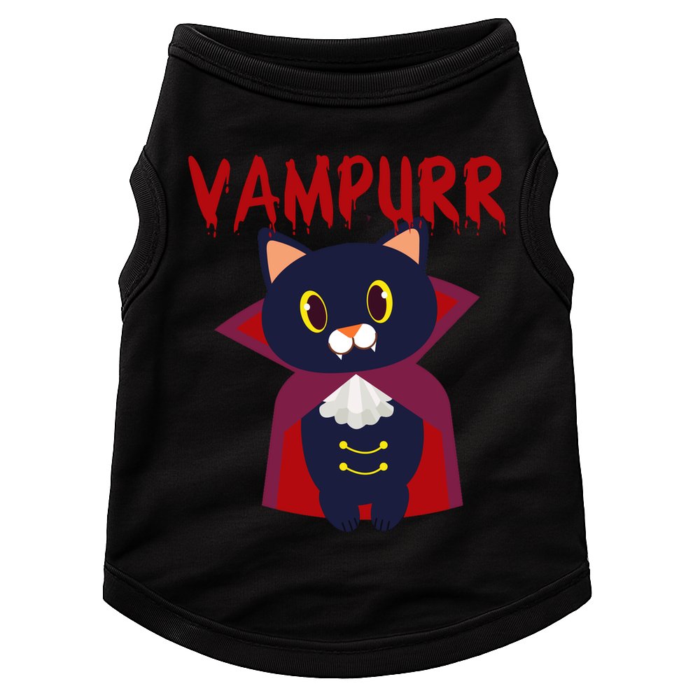 Vampurr Vampire Cat Doggie Tank