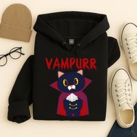 Vampurr Vampire Cat Hoodie