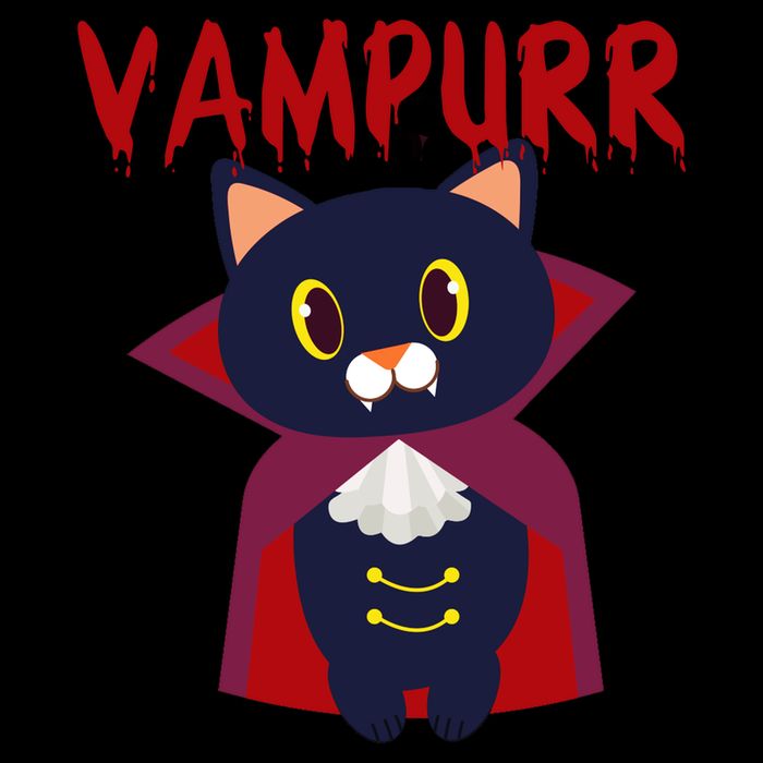 Vampurr Vampire Cat Hoodie
