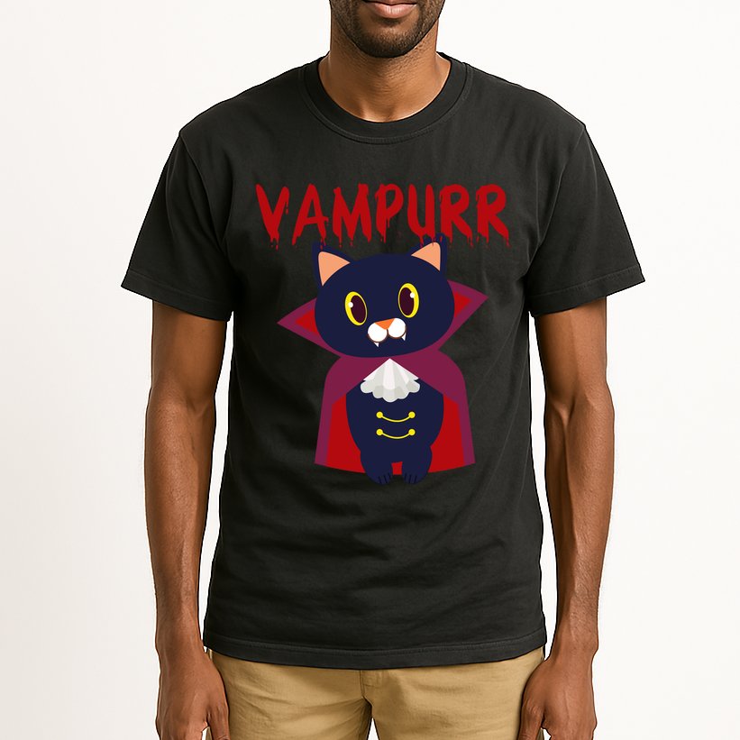 Vampurr Vampire Cat Tall T-Shirt