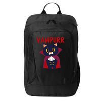 Vampurr Vampire Cat City Backpack
