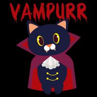 Vampurr Vampire Cat City Backpack