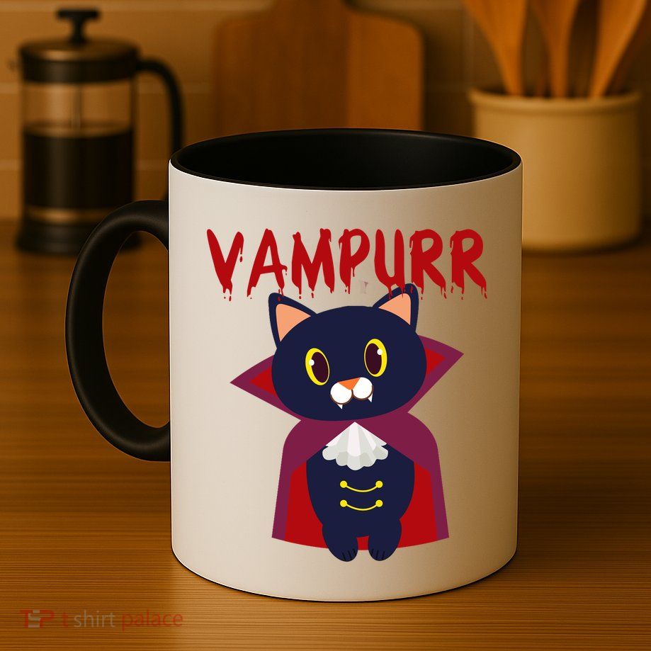 Vampurr Vampire Cat Mug
