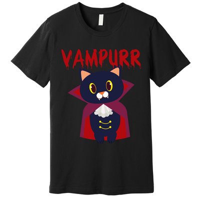 Vampurr Vampire Cat Premium T-Shirt