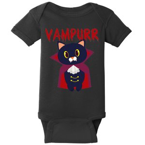 Vampurr Vampire Cat Baby Bodysuit