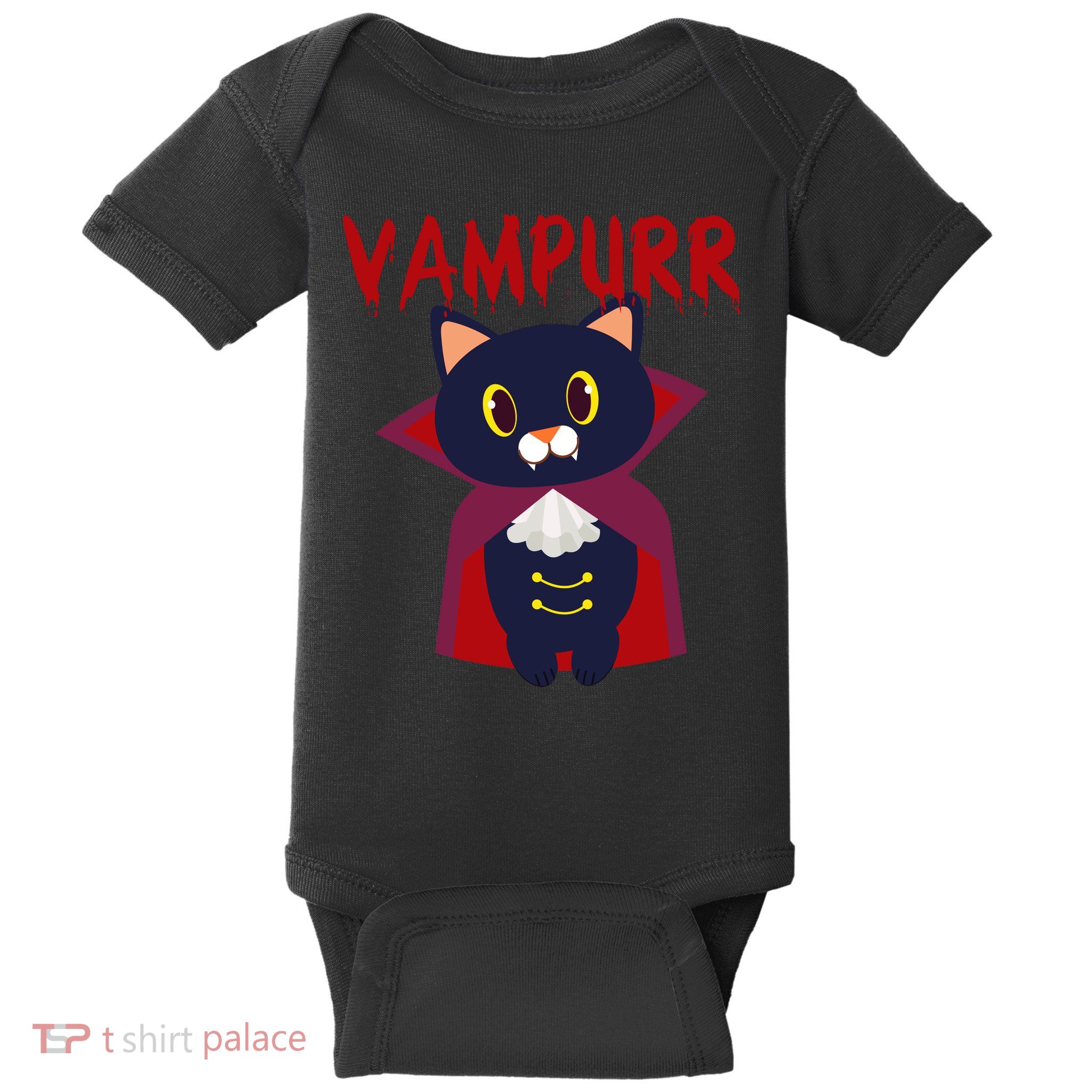 Vampurr Vampire Cat Baby Bodysuit