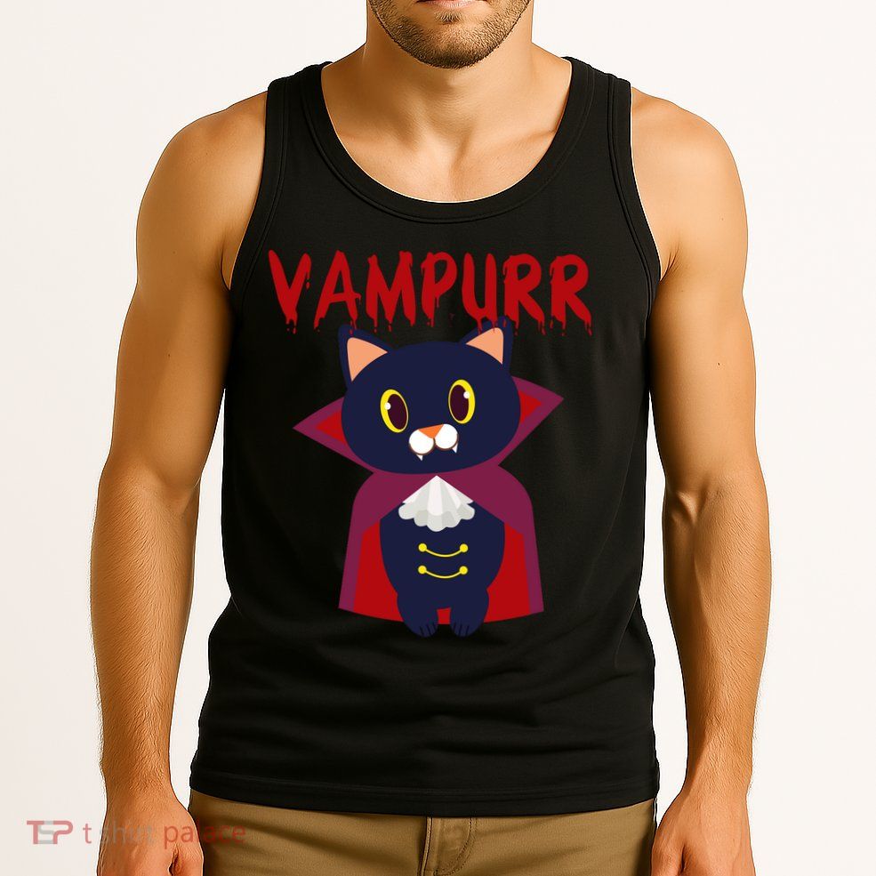 Vampurr Vampire Cat Tank Top