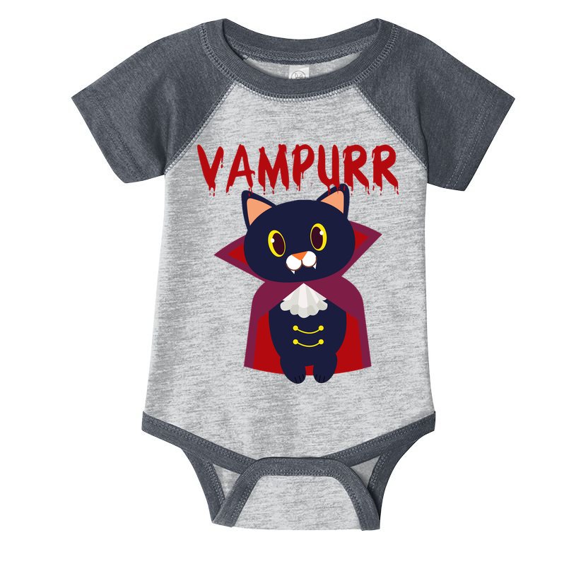 Vampurr Vampire Cat Infant Baby Jersey Bodysuit