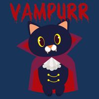 Vampurr Vampire Cat Infant Baby Jersey Bodysuit
