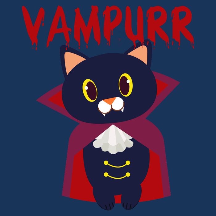 Vampurr Vampire Cat Infant Baby Jersey Bodysuit