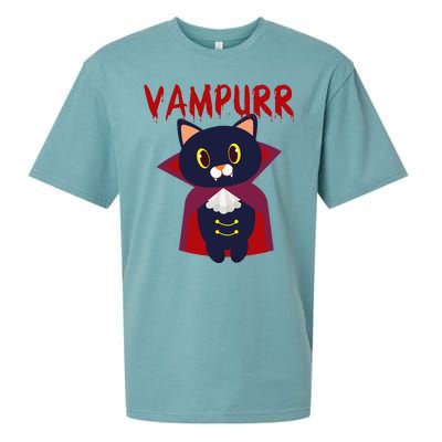 Vampurr Vampire Cat Sueded Cloud Jersey T-Shirt