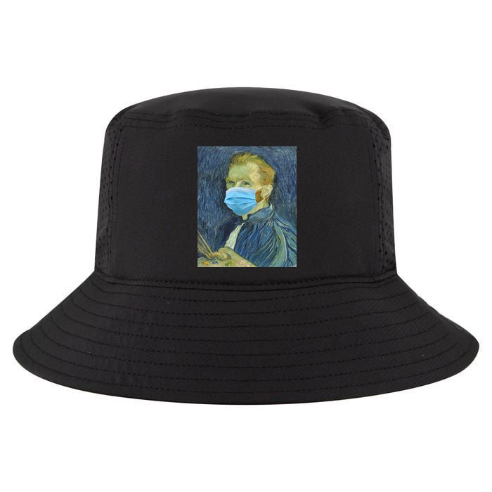 Van Gogh Funny Quarantine Mask Cool Comfort Performance Bucket Hat