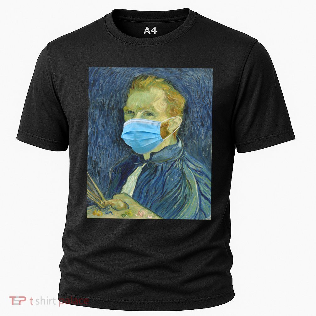 Van Gogh Funny Quarantine Mask Performance Shirt