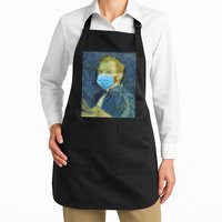Van Gogh Funny Quarantine Mask Apron