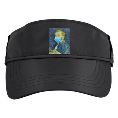 Van Gogh Funny Quarantine Mask Adult Drive Performance Visor