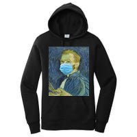 Van Gogh Funny Quarantine Mask Women's Pullover Hoodie