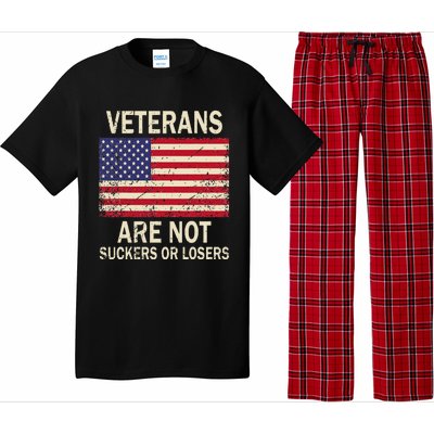 Veterans Are Not Suckers Or Losers Pajama Set