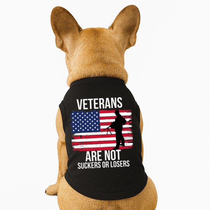 Veterans Are Not Suckers Or Losers Biden 2024 Doggie Tank