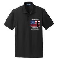 Veterans Are Not Suckers Or Losers Biden 2024 Dry Zone Grid Polo