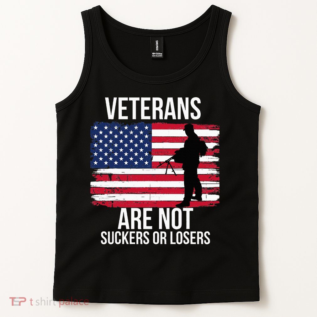 Veterans Are Not Suckers Or Losers Biden 2024 Tank Top