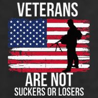 Veterans Are Not Suckers Or Losers Biden 2024 Golf Towel