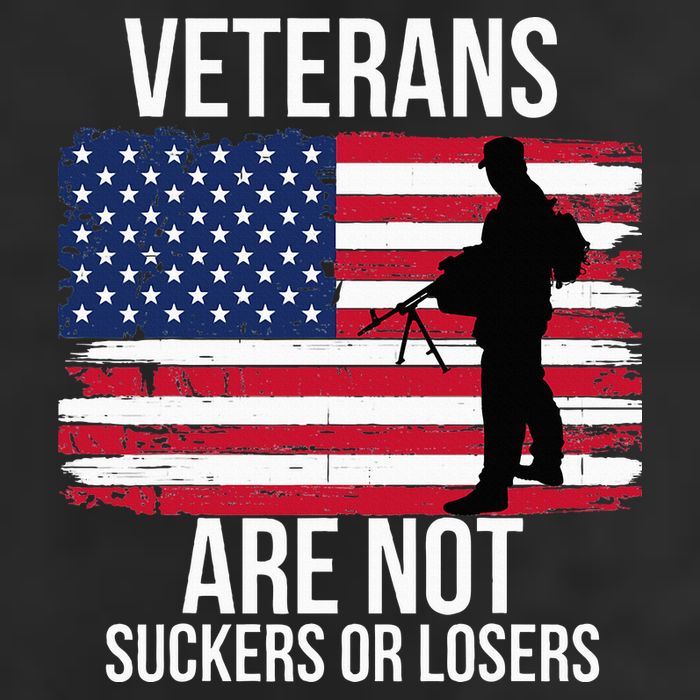 Veterans Are Not Suckers Or Losers Biden 2024 Golf Towel