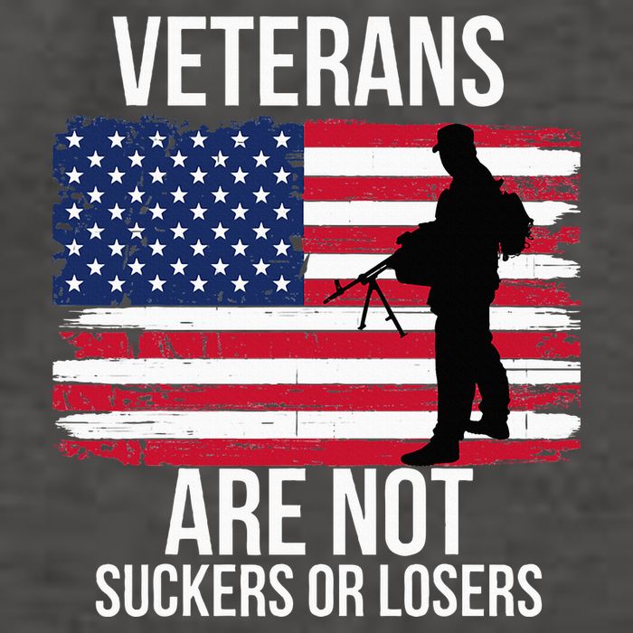 Veterans Are Not Suckers Or Losers Biden 2024 Vector Backpack