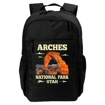 Vintage Arches National Park Retro Backpack