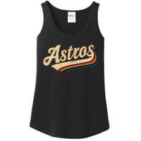 Vintage A.S.T.R.O.S Name Retro Style 70s 80s Ladies Essential Tank