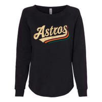 Vintage A.S.T.R.O.S Name Retro Style 70s 80s Womens California Wash Sweatshirt