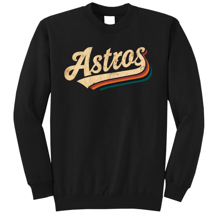 Vintage A.S.T.R.O.S Name Retro Style 70s 80s Tall Sweatshirt