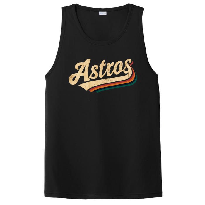 Vintage A.S.T.R.O.S Name Retro Style 70s 80s PosiCharge Competitor Tank