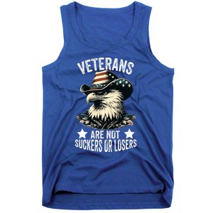 Veterans Are Not Suckers Or Losers Tank Top