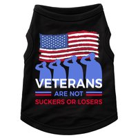 Veterans Are Not Suckers Or Losers Doggie Tank