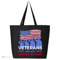 Veterans Are Not Suckers Or Losers 25L Jumbo Tote