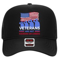 Veterans Are Not Suckers Or Losers Trucker Hat