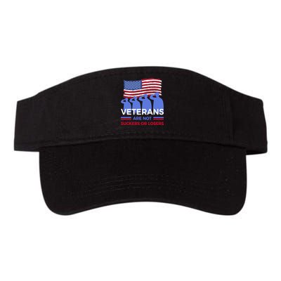 Veterans Are Not Suckers Or Losers Visor