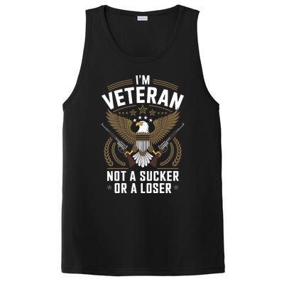 Veterans Are Not Suckers Or Losers PosiCharge Competitor Tank