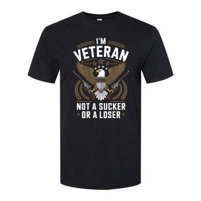 Veterans Are Not Suckers Or Losers Softstyle® CVC T-Shirt