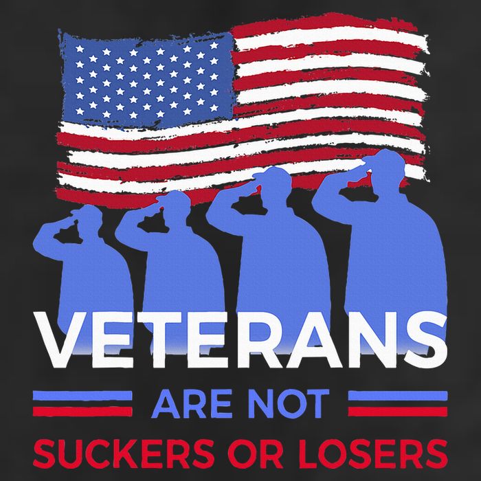 Veterans Are Not Suckers Or Losers Cool Comfort Performance Bucket Hat