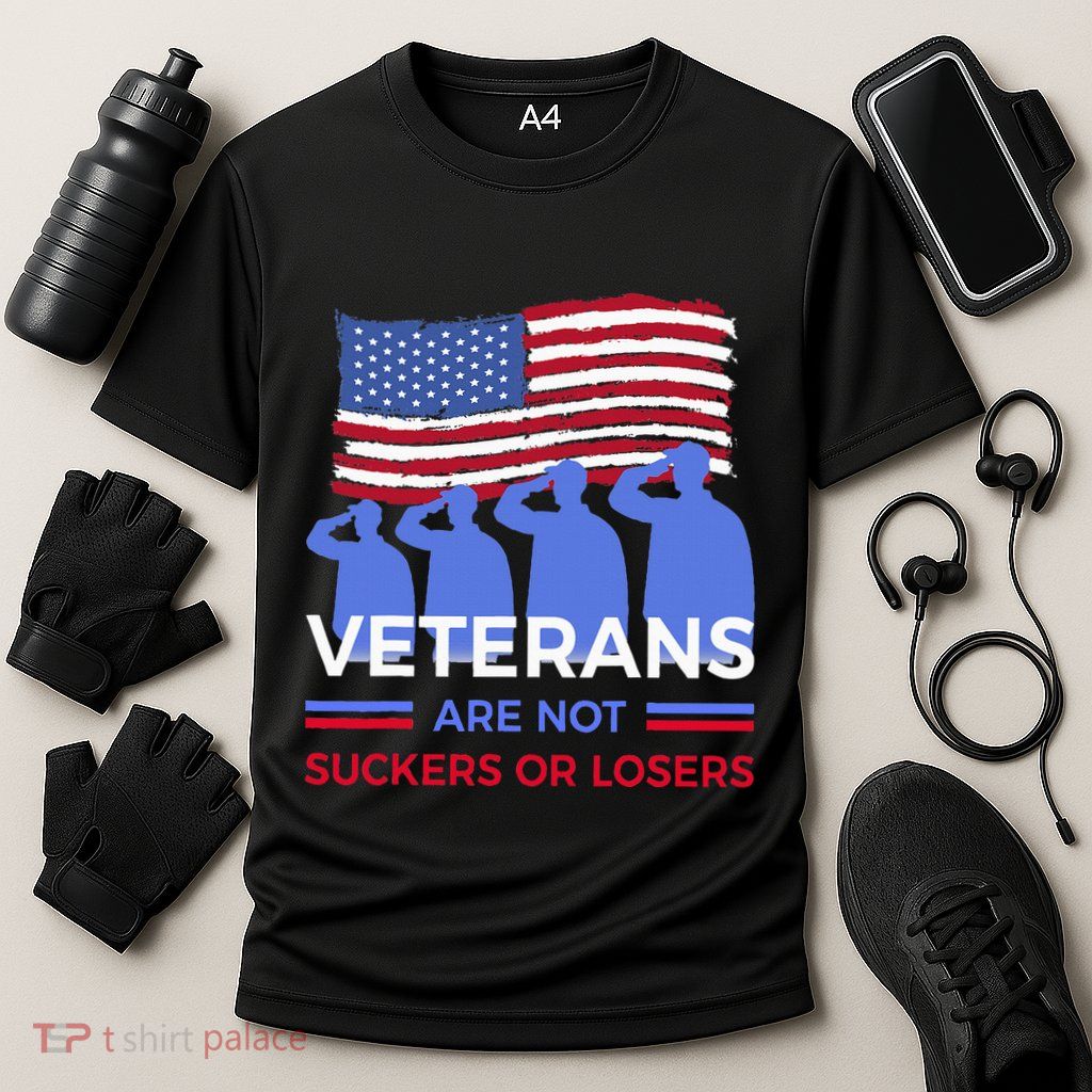 Veterans Are Not Suckers Or Losers Performance Shirt
