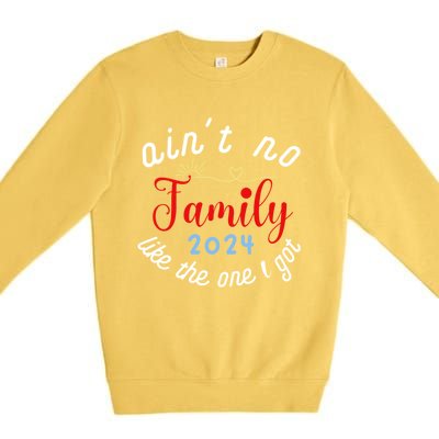 Vintage AinT No Family Like The One Premium Crewneck Sweatshirt