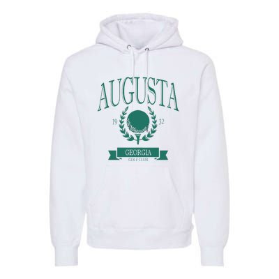 Vintage Augusta National Golf Premium Hoodie