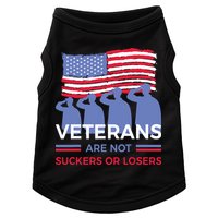 Veterans Are Not Suckers Or Losers Doggie Tank