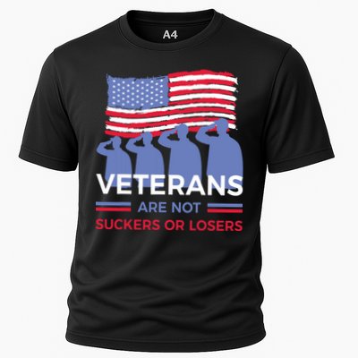 Veterans Are Not Suckers Or Losers Performance Shirt