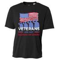 Veterans Are Not Suckers Or Losers Cooling Performance Crew T-Shirt