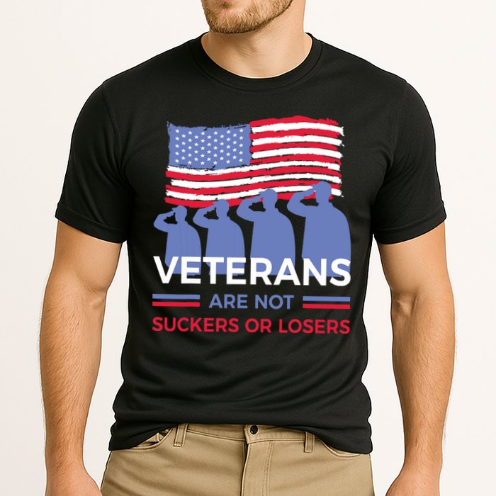 Veterans Are Not Suckers Or Losers Performance Shirt