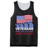 Veterans Are Not Suckers Or Losers Mesh Reversible Basketball Jersey Tank