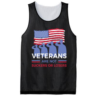 Veterans Are Not Suckers Or Losers Mesh Reversible Basketball Jersey Tank